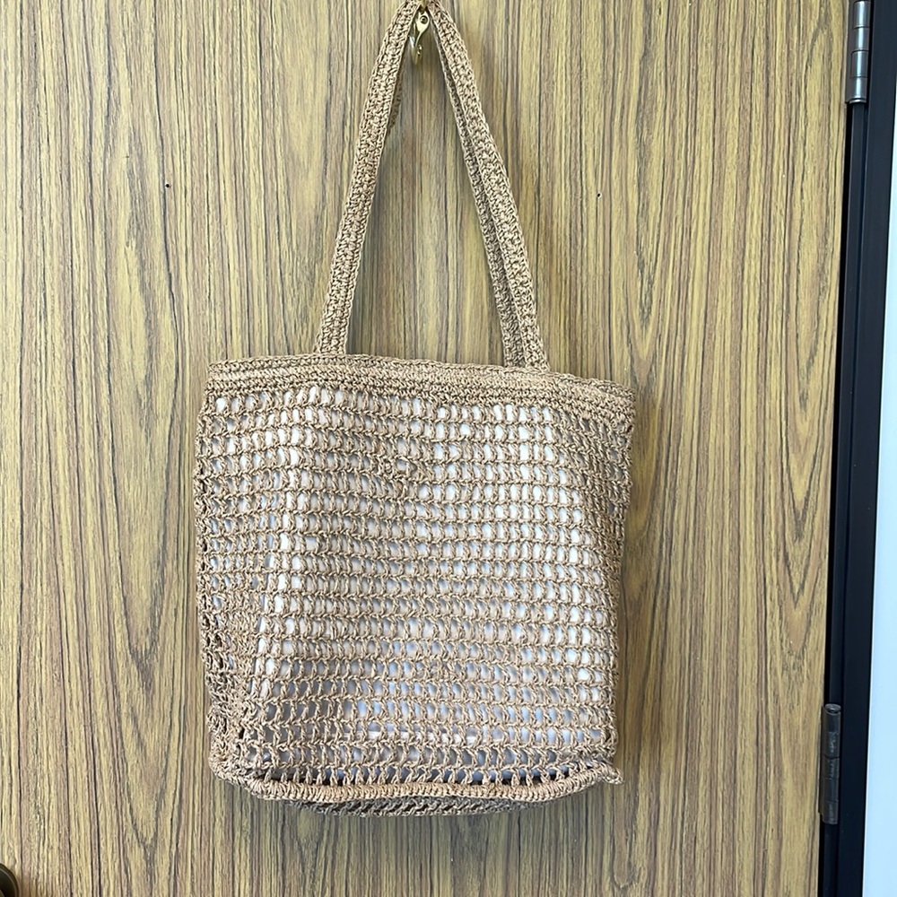 Madewell Straw Transport Tote